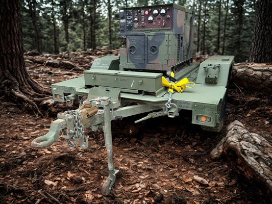 MEP-802A 5kW Military Diesel Generator - Low Hours, Refurbished, Tactical Quiet Gen Set for Off-Grid/Backup Power